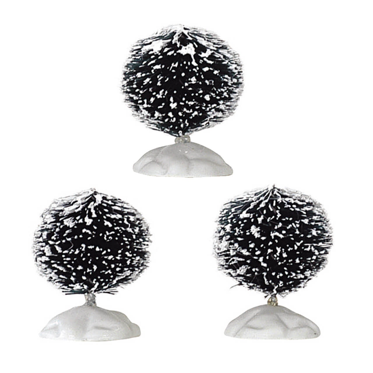 Round Bristle Bush - Small set of 3