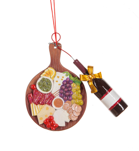 Round Charcuterie Board Ornament