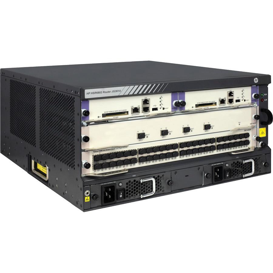 Router Chassis Rack Mountable - HPE FlexNetwork HSR6804 Multiservice Router | Enterprise JG362B