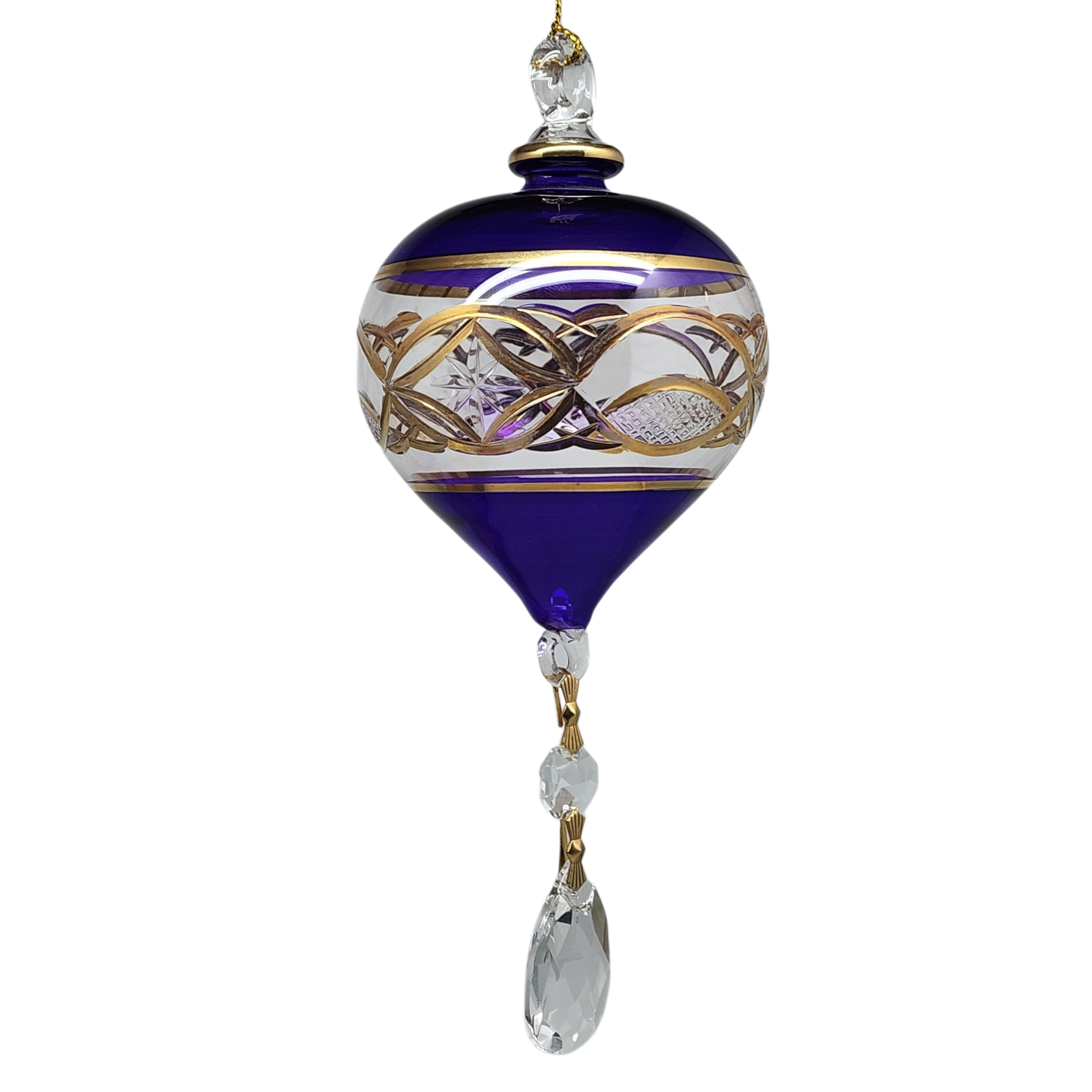 Royal Amethyst Teardrop Chandelier