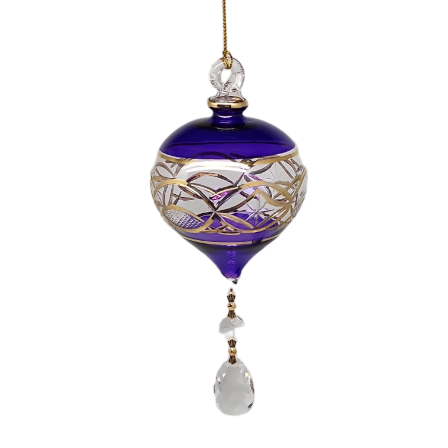 Royal Amethyst Teardrop Chandelier