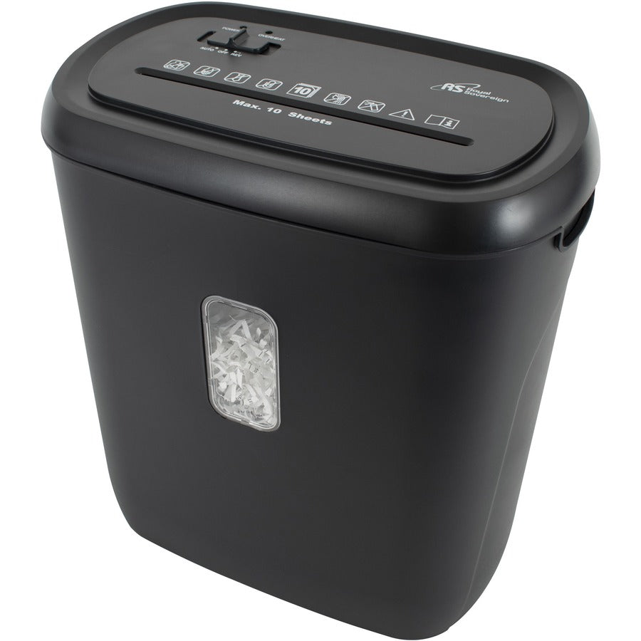 Royal Sovereign 10 Sheet Manual Cross-Cut Shredder (RDS-21C10)