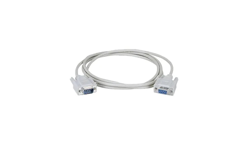Rs-232 Serial Cable - Shielded, Pvc, Molded, Db9 Male/Female With Thumbscrews, 1 Bbx-Bc00230