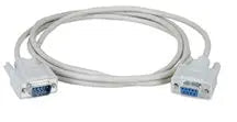 Rs-232 Serial Cable - Shielded, Pvc, Molded, Db9 Male/Female With Thumbscrews, 2 Bbx-Bc00233