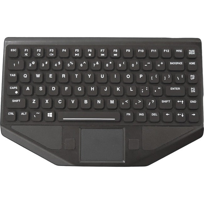Rubber Keyboard; Rugged Rubber 83 Key Keyboard W/ Touchpad And Red Backlighting. Tg3-Kba-Bltxr-Usnnr