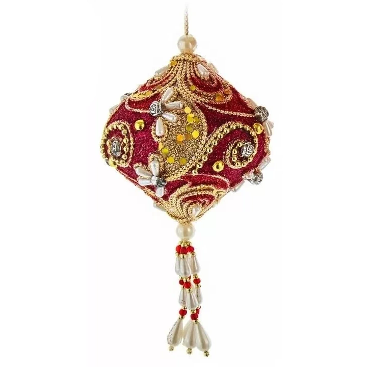 Ruby & Platinum Ornament -