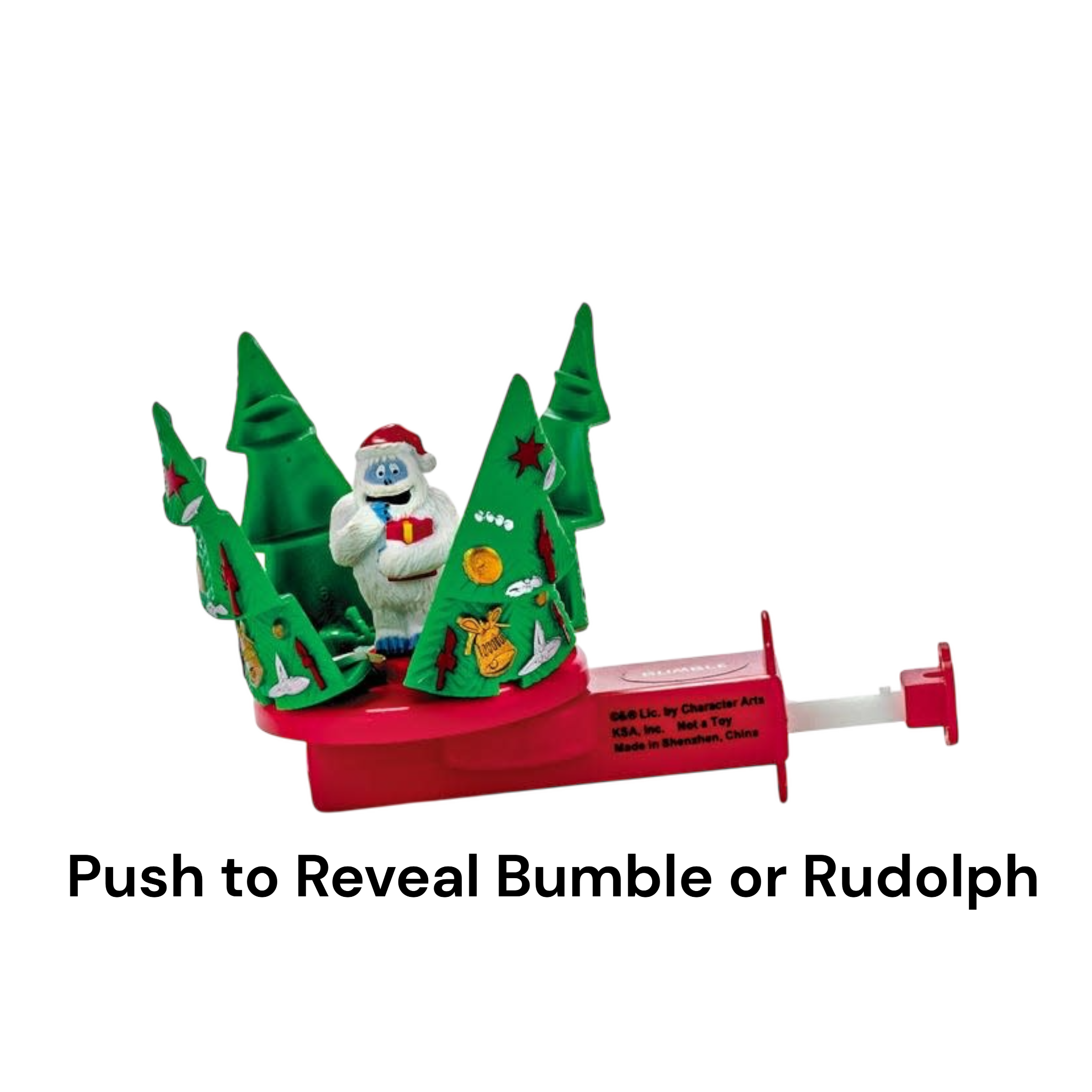 Rudolph The Red Nose Reindeer Christmas Tree Spinner
