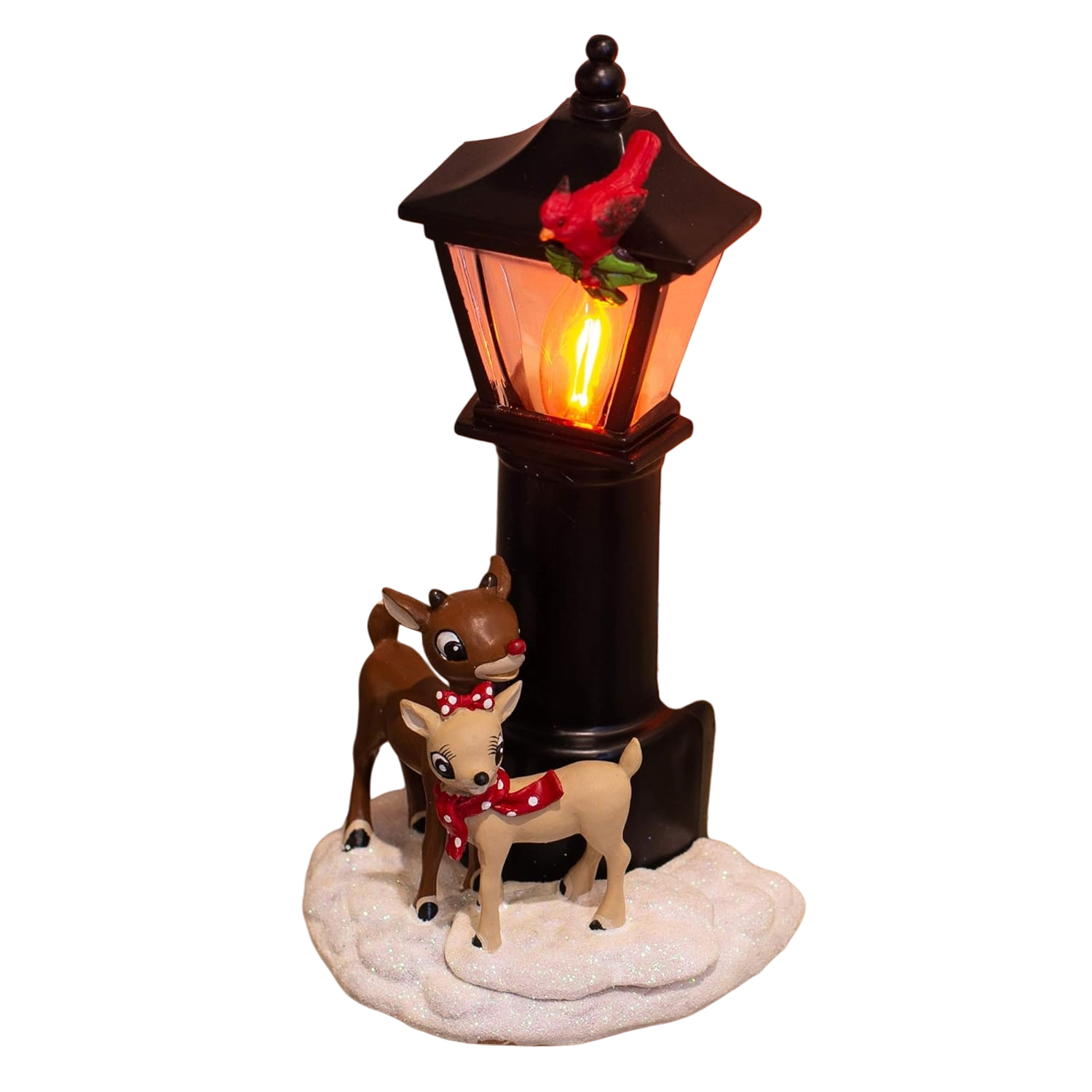Rudolph and Clarice Flickering Lamp Nightlight