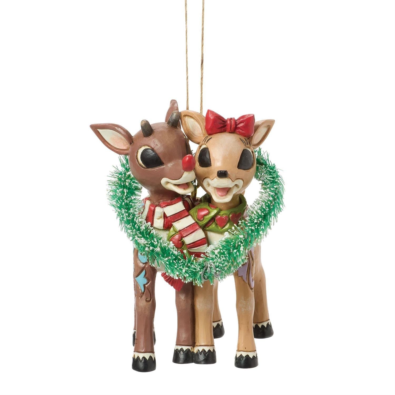 Rudolph and Clarice Ornament
