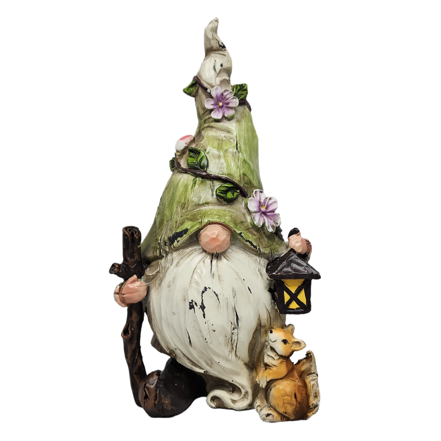 Rustic Garden Gnome - 9 Inch -