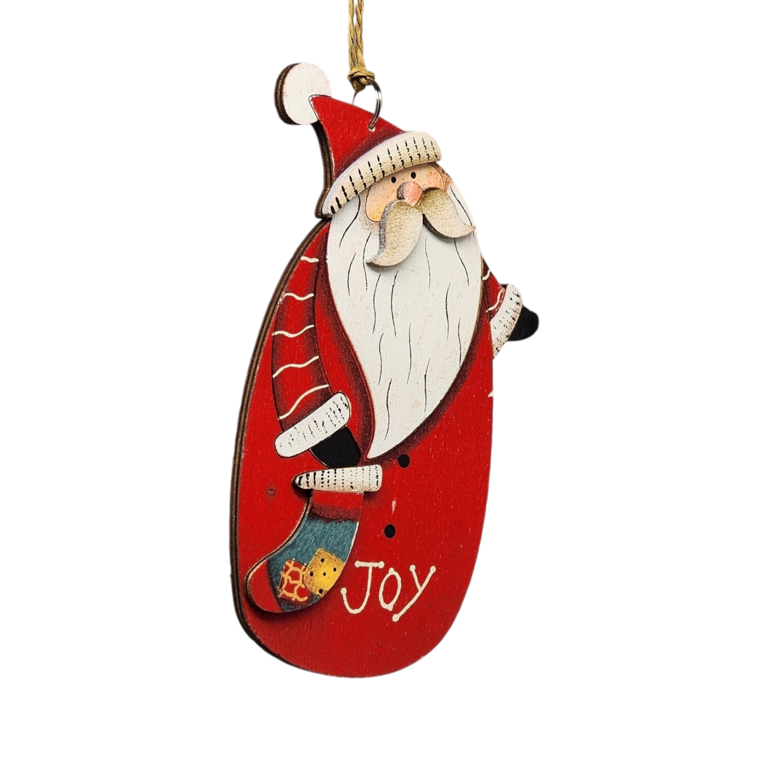 Rustic Wood Ornament -