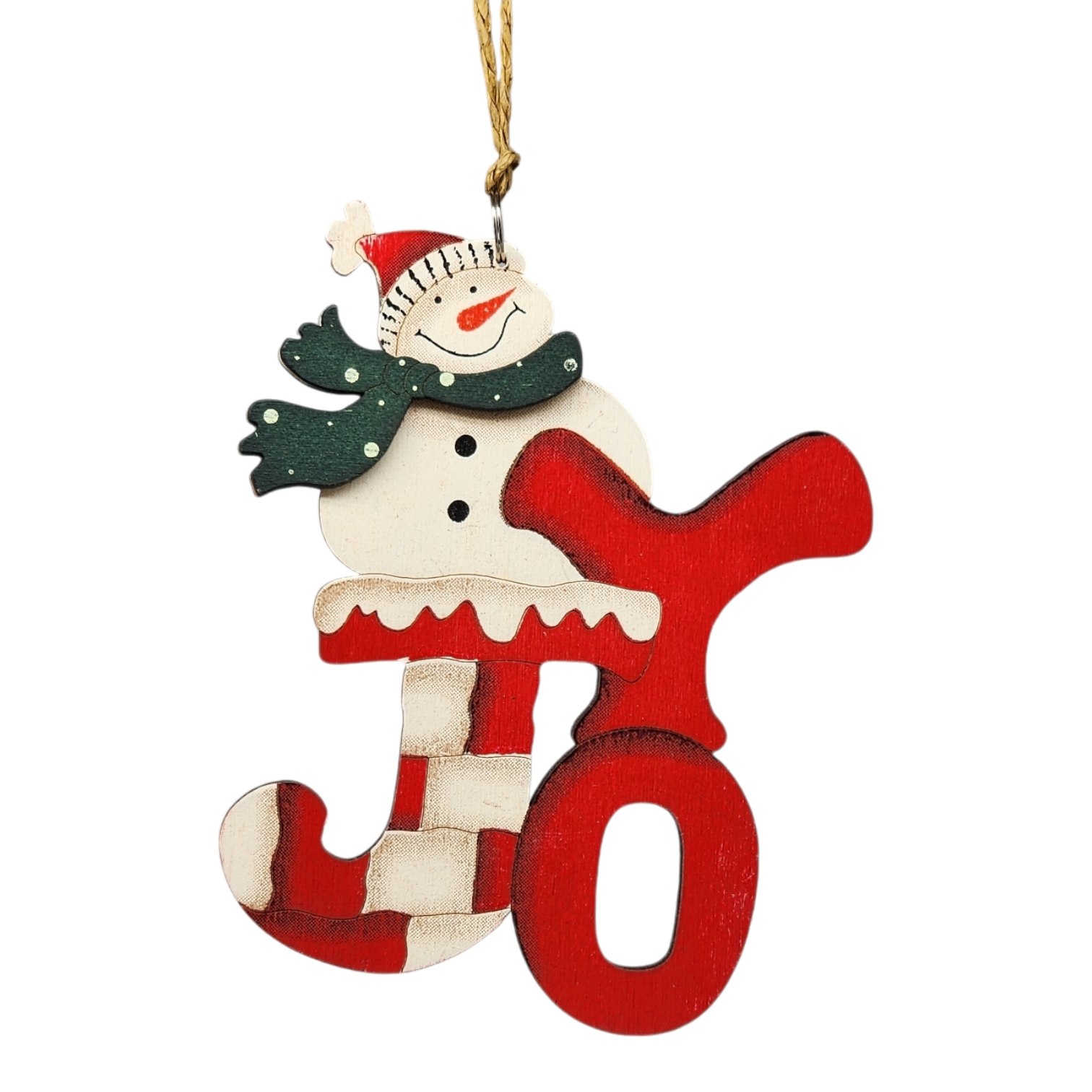 Rustic Wood Ornament -