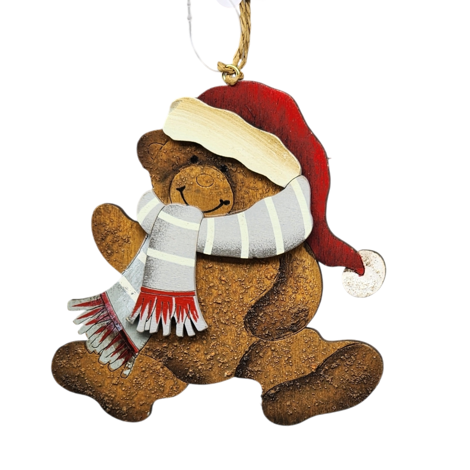 Rustic Wood Ornament -