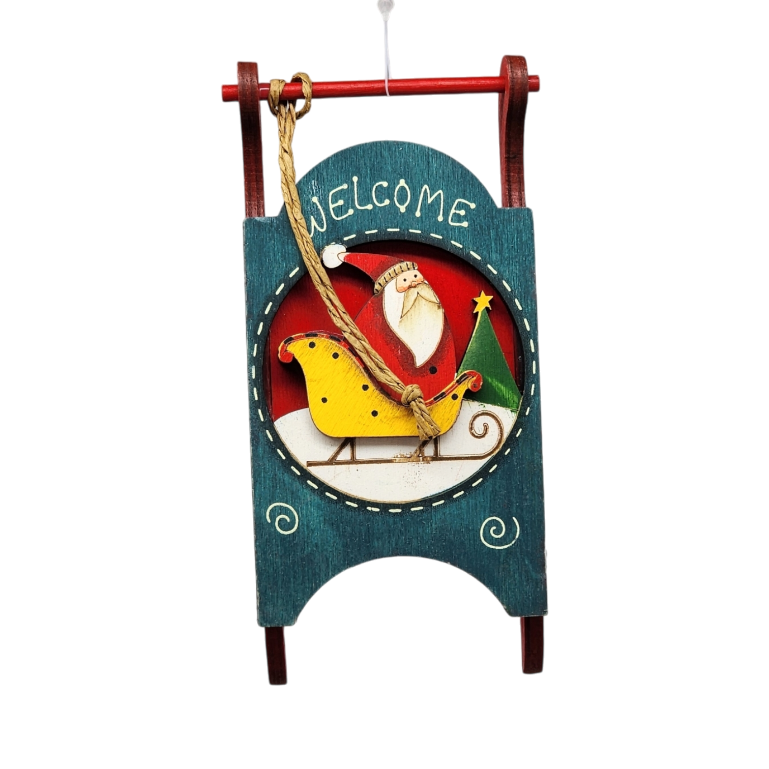 Rustic Wood Ornament -