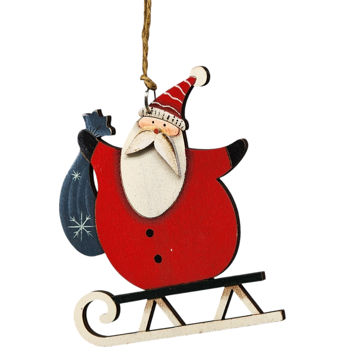 Rustic Wood Ornament -