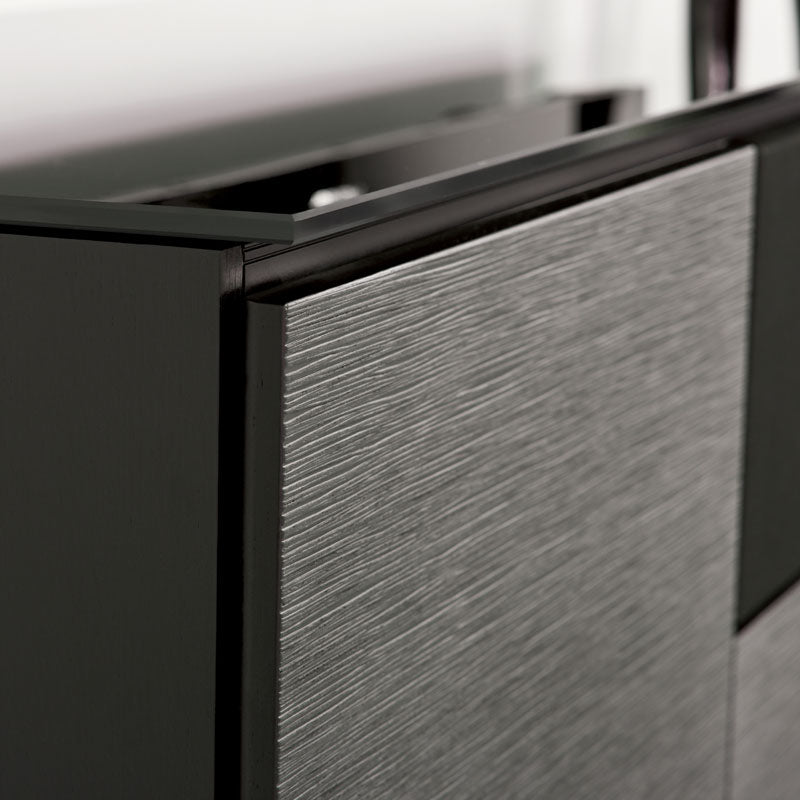 Salamander Chicago 617 Black Oak AV Cabinet – Premium Home Theater Storage