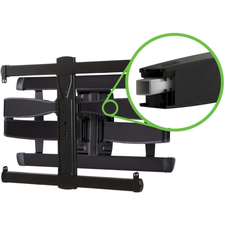 SANUS Premium VXF730 Wall Mount for TV, Flat Panel Display - Black - 46" to 95" Screen