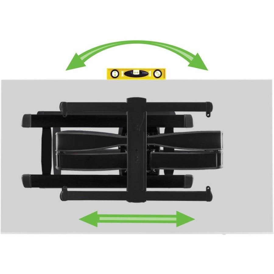 SANUS Premium VXF730 Wall Mount for TV, Flat Panel Display - Black - 46" to 95" Screen