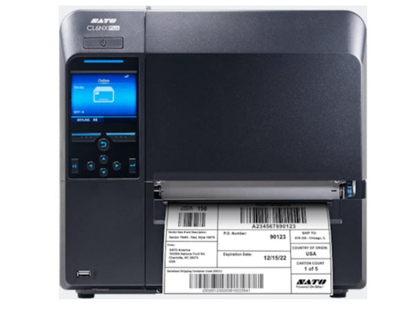SATO CL6NX Plus Thermal Printer – High-Speed, Industrial Labeling