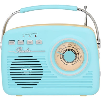 Supersonic SC-1201BT Retro Portable Bluetooth Speaker