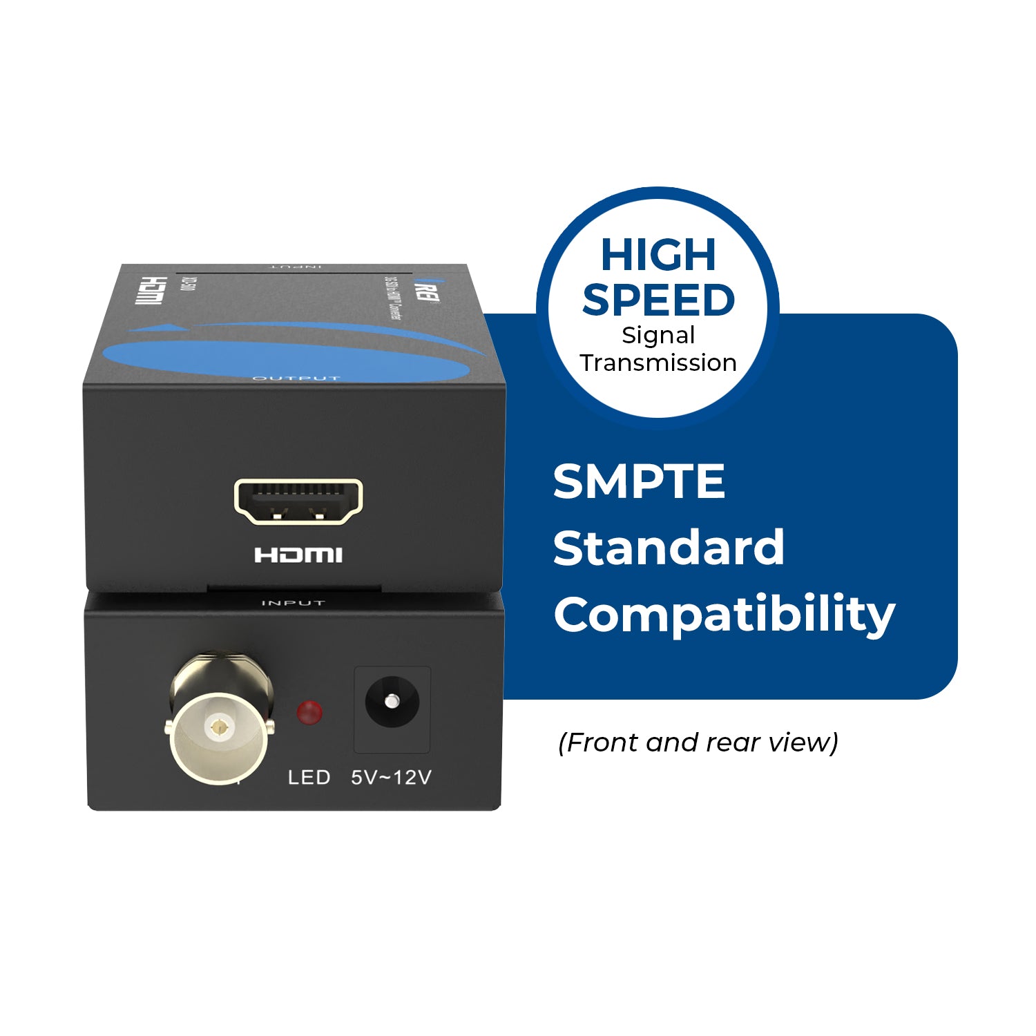 SDI to HDMI Video Converter Supports HD-SDI, SD-SDI and 3G-SDI Signals (XD-500)