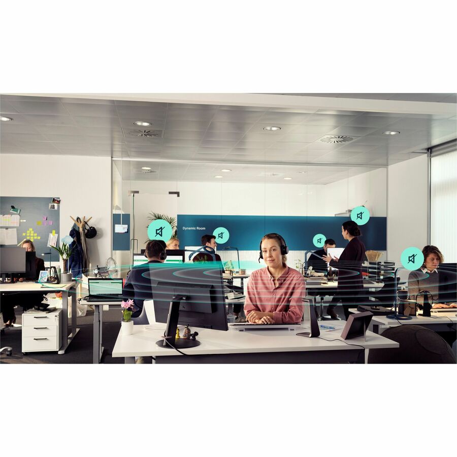 SENNHEISER IMPACT 1061T Headset - Stereo Mono - True Wireless - Bluetooth - Over-the-head