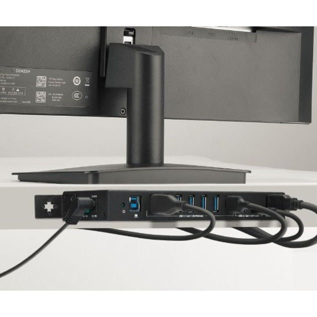 SIIG 10 Port Industrial USB 3.1 Gen 1 Hub with Dual USB-C & 65W Charging ID-US0811-S1