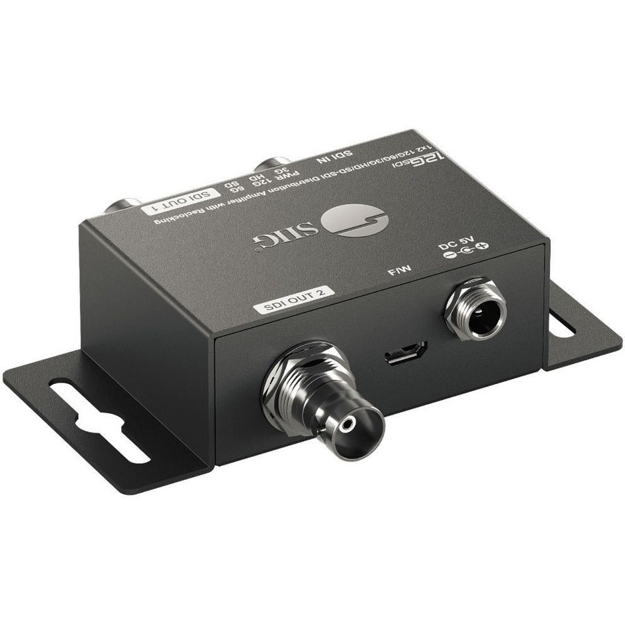 SIIG 1x2 12G SDI Distribution Amplifier - 70M CE-SD0F11-S1