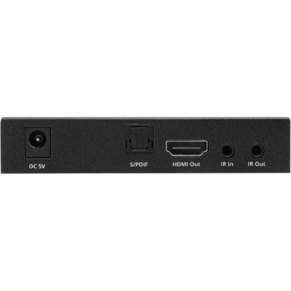 SIIG 1x8 4K 60Hz HDMI Splitter Over Cat6 Extender with Loopout/IR/ARC & RS-232 - Up to 230ft (70m) - Near Zero Latency CE-H27B11-S1