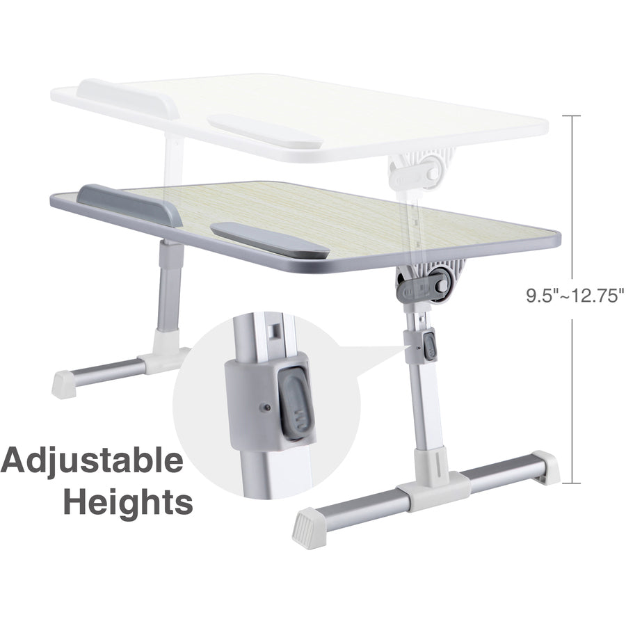 SIIG Adjustable Laptop Bed Desk for MacBook and PC CE-MT2J12-S1