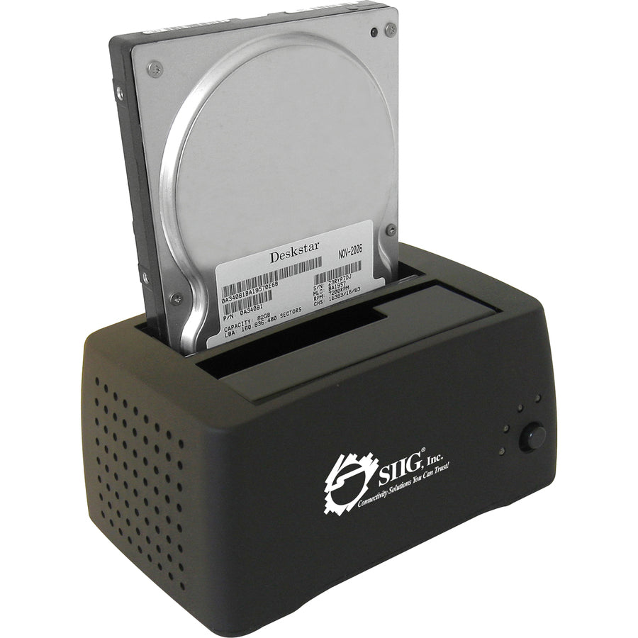 SIIG Cool Dual SATA to USB 2.0 Docking Station SC-SA0412-S1