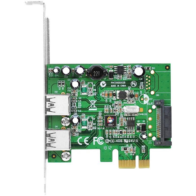 SIIG DP 2-Port USB 3.0 PCIe JU-P20612-S1