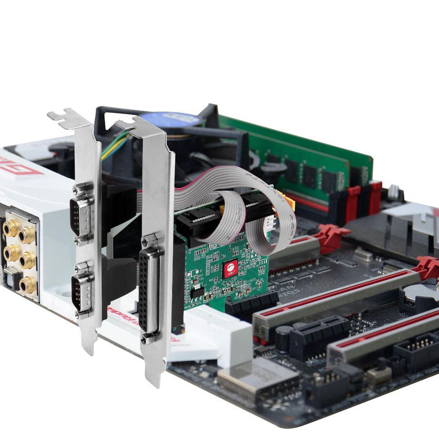 SIIG DP Cyber 2S1P PCIe Card JJ-E20411-S1