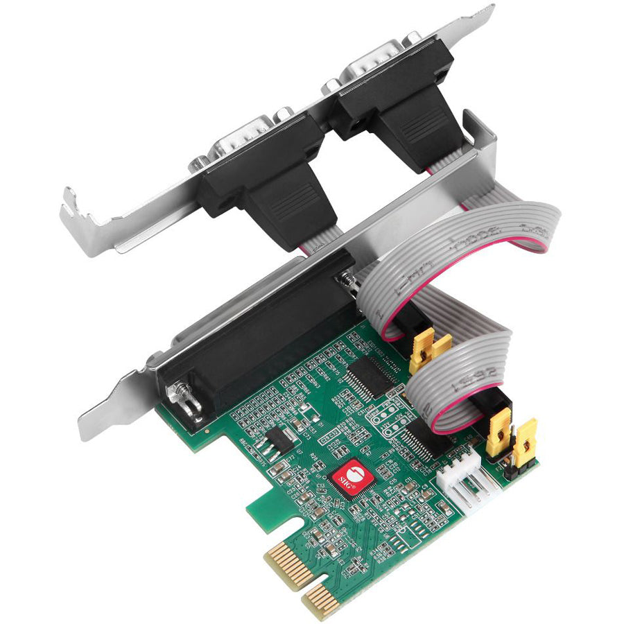 SIIG DP Cyber 2S1P PCIe Card JJ-E20411-S1