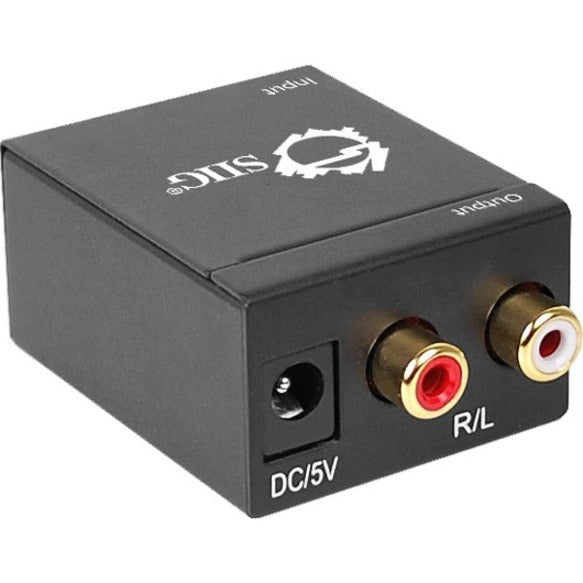 SIIG Digital to Analog Audio Converter CE-CV0011-S2