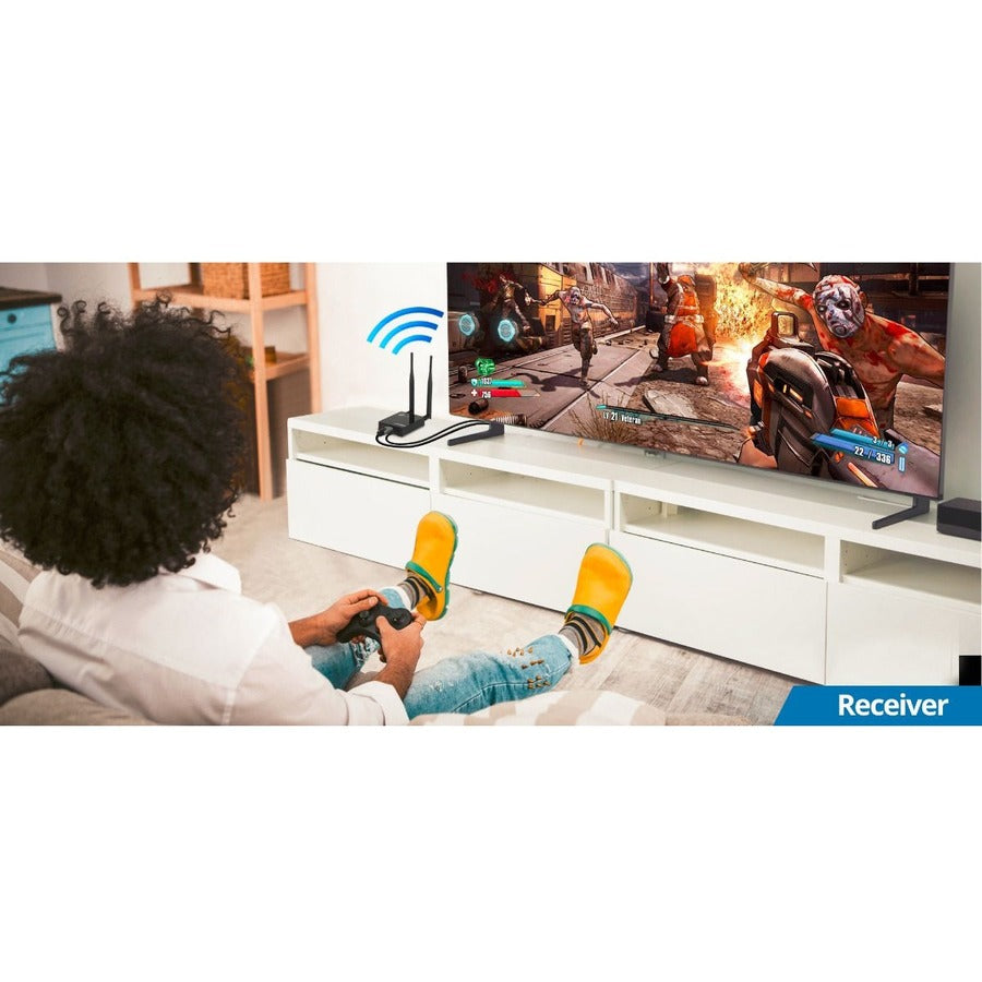 SIIG Dual Antenna 5G Wireless 1080p HDMI Extender with IR - 100M CE-H26X11-S1