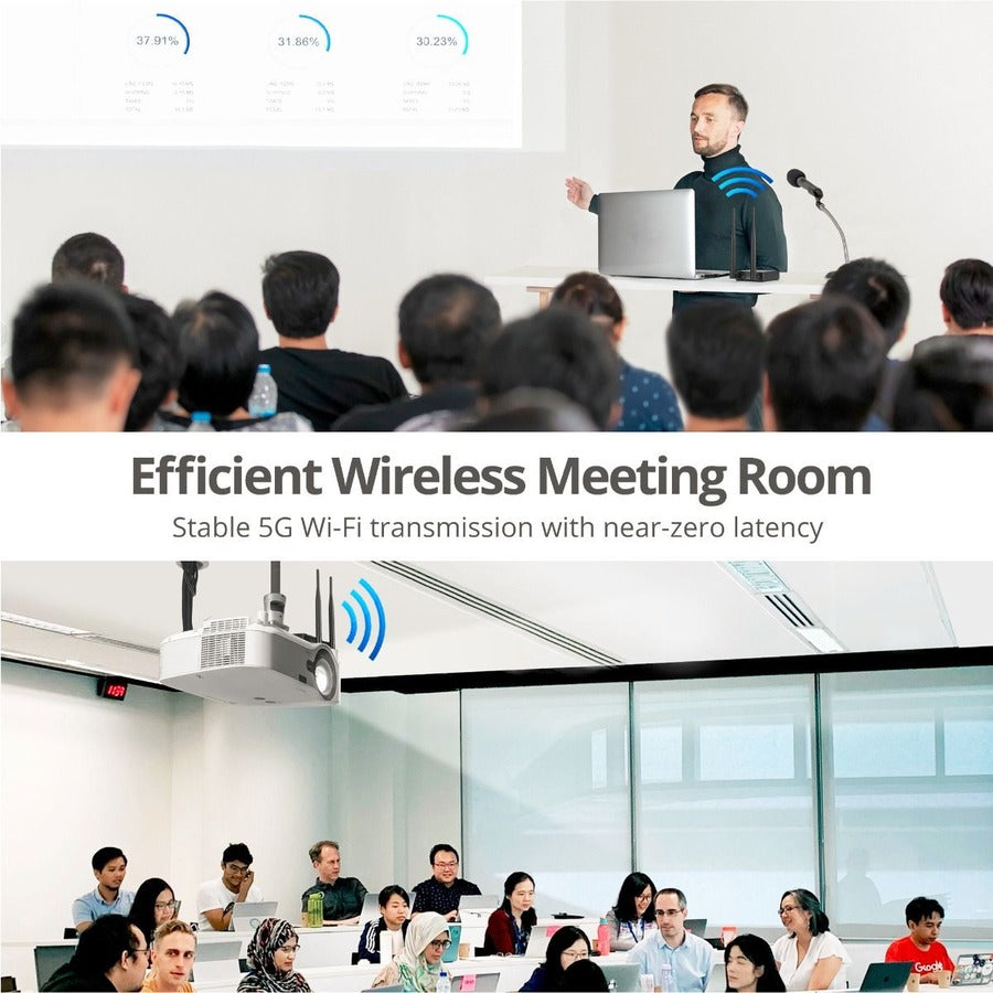 SIIG Dual Antenna 5G Wireless 1080p HDMI Extender with IR - 100M CE-H26X11-S1