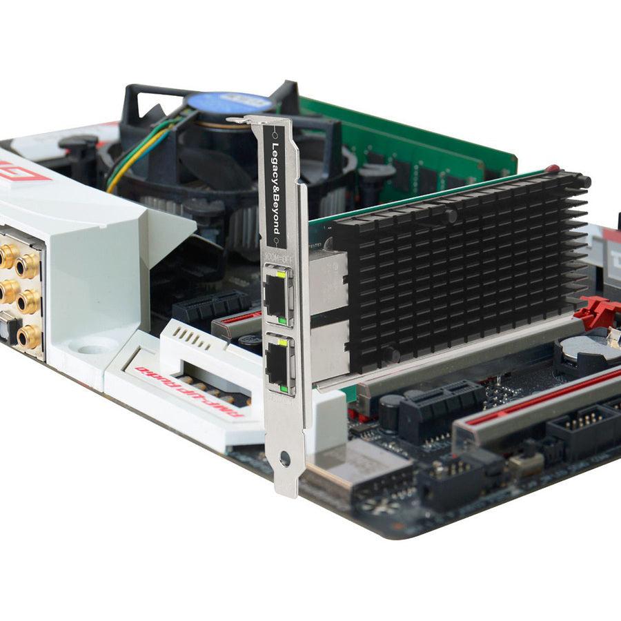 SIIG Dual Port 10G Ethernet Network PCI Express LB-GE0311-S1