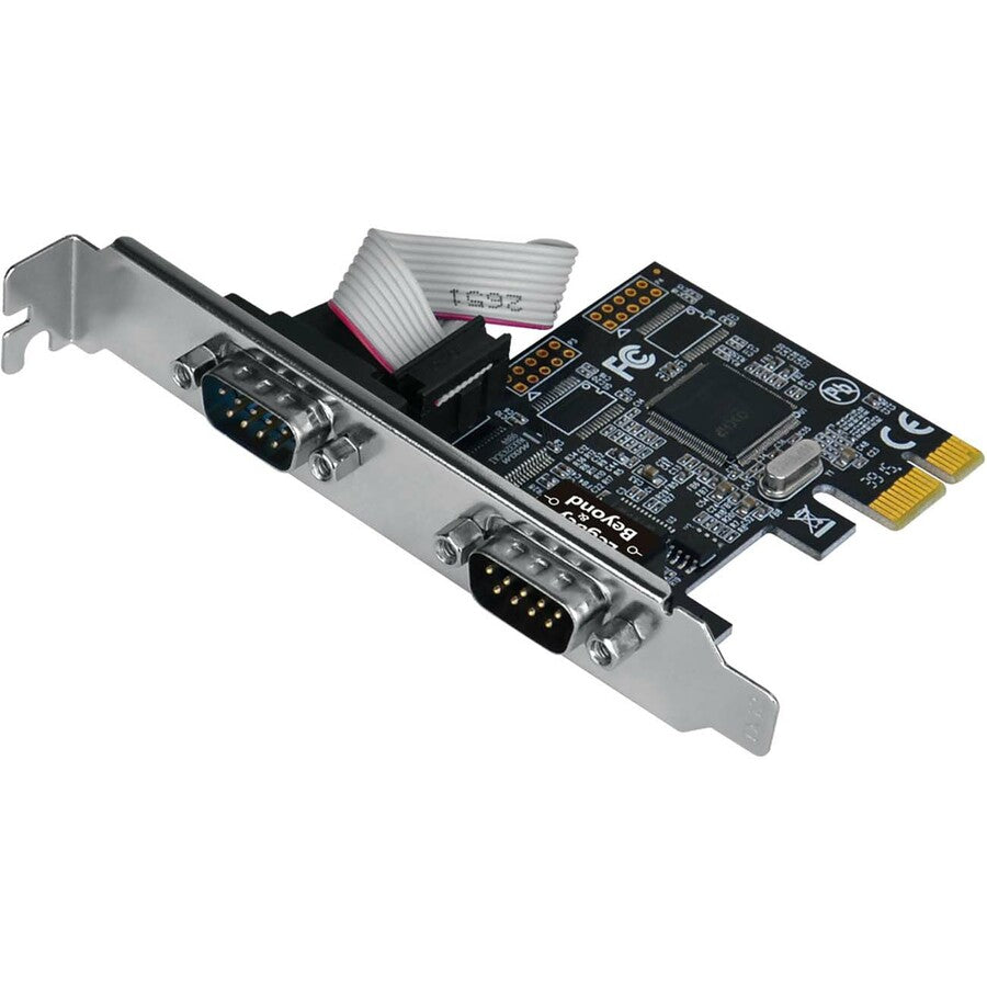 SIIG Dual-Serial Port / RS-232 PCIe Card LB-S00014-S1