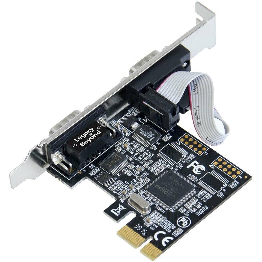 SIIG Dual-Serial Port / RS-232 PCIe Card LB-S00014-S1