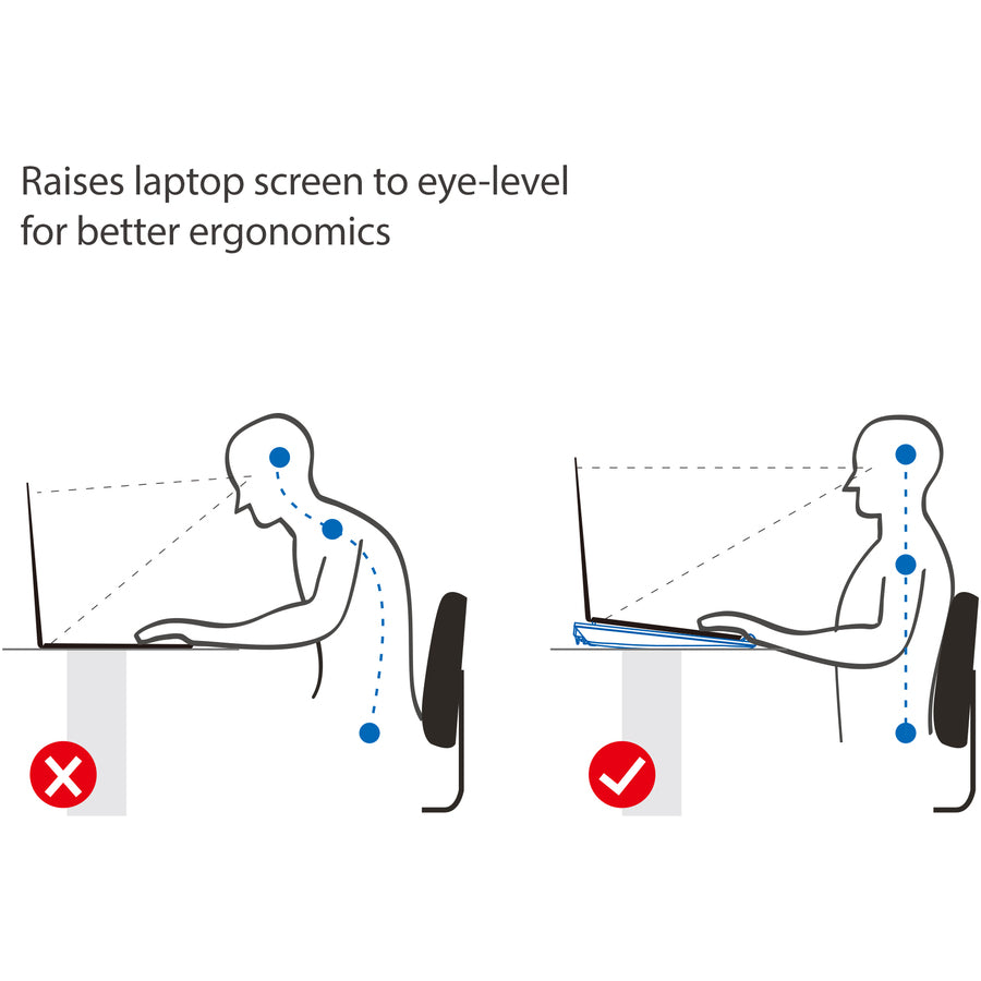 SIIG Ergonomic Multi-Angle Tilted Laptop Cooling Pad CE-CP0011-S1