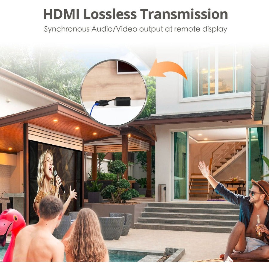 SIIG Full HD HDMI Extender with IR - 164ft Over Cat5e/6 CE-H26111-S1