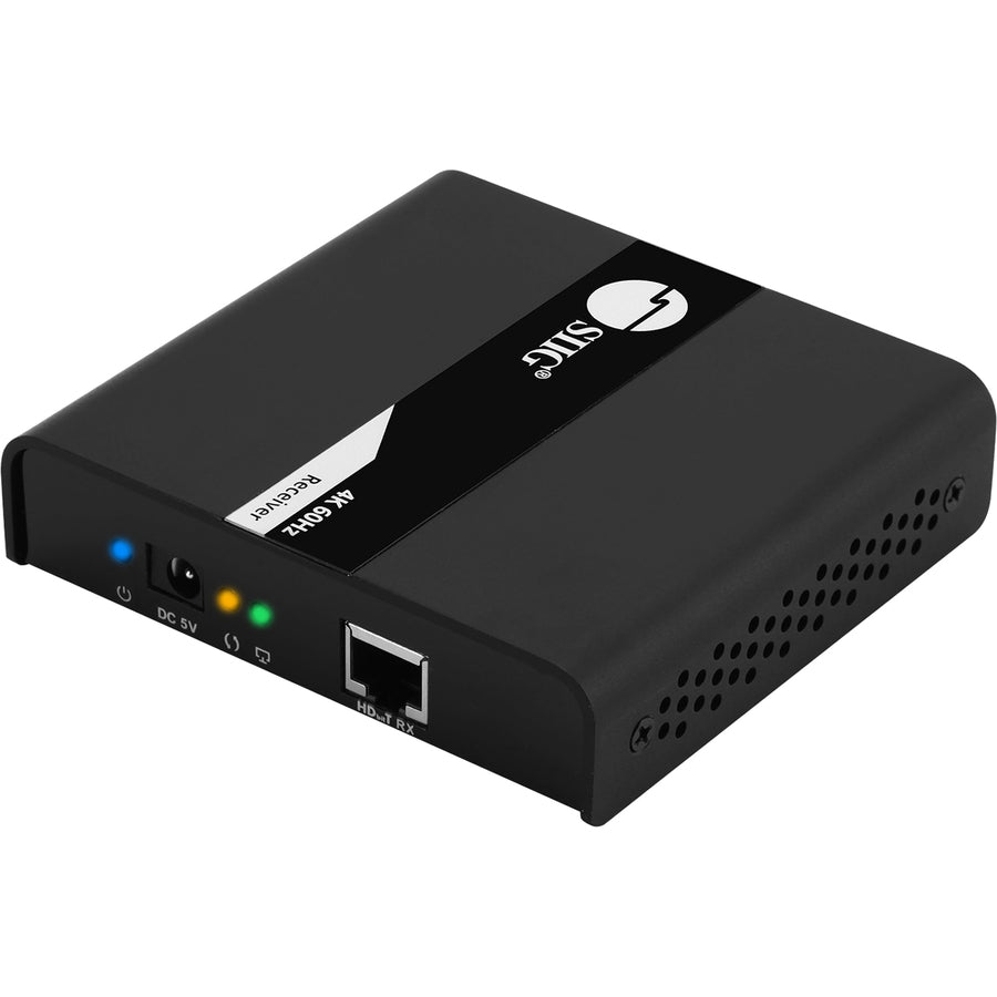 SIIG HDMI 2.0 4K@60Hz Over Cat6 Extender with IR - Receiver CE-H24A11-S1