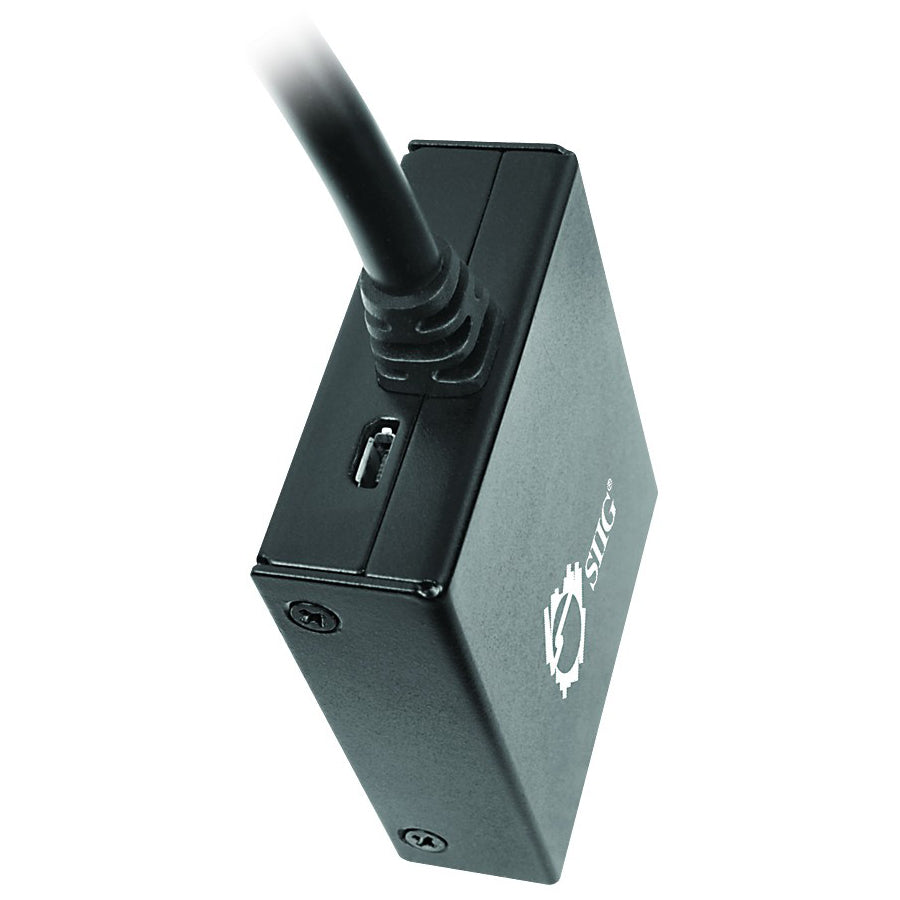 SIIG HDMI to DisplayPort 4K Ultra HD Active Adapter CE-H22A11-S1