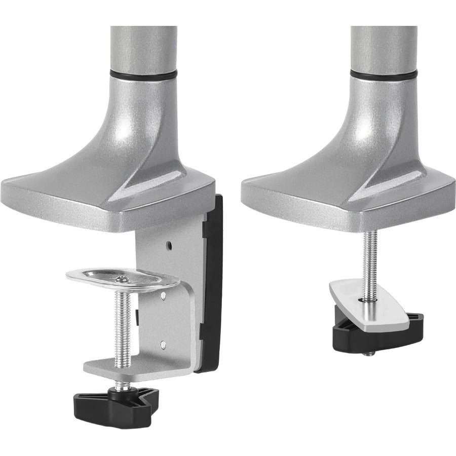 SIIG High Premium Aluminum Gas Spring Desk Mount - Dual Monitor - Fits 13 to 32" monitors - Max load 19.8Ibs(each)" CE-MT2E12-S1