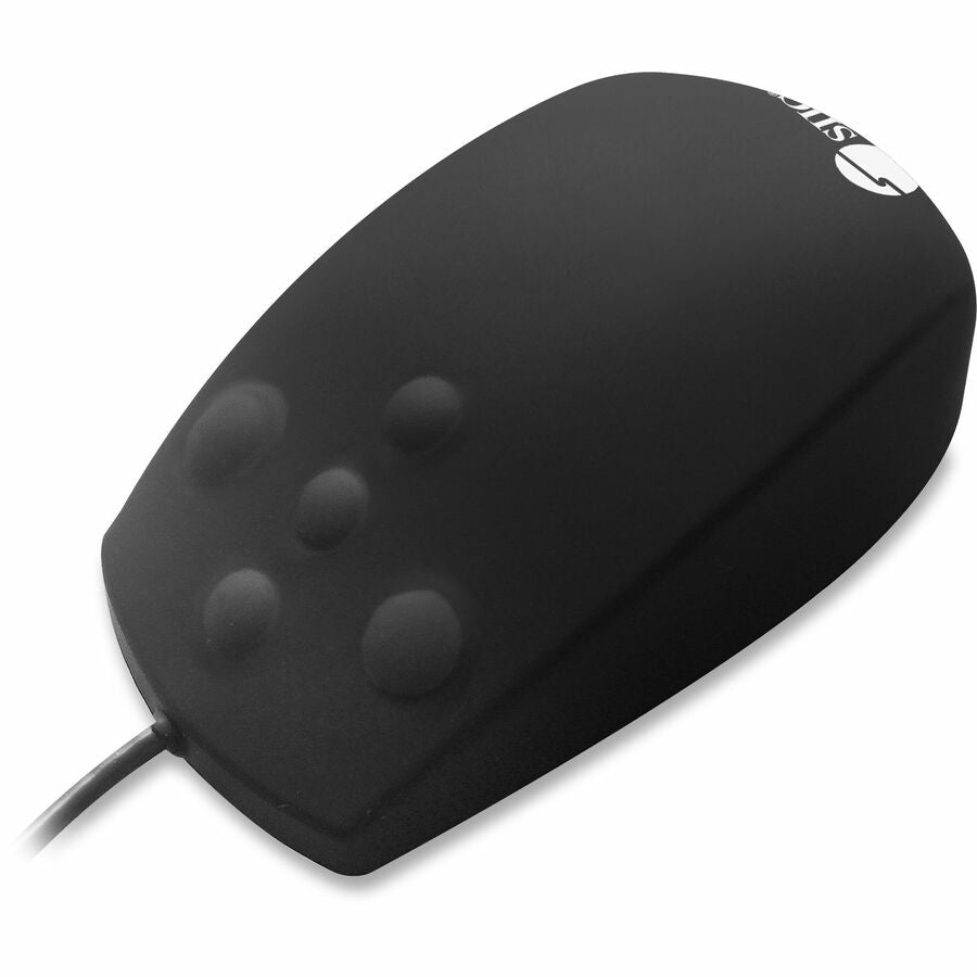 SIIG Industrial Grade Water and Dustproof USB Mouse with Button Type Scroll JK-US0S11-S1
