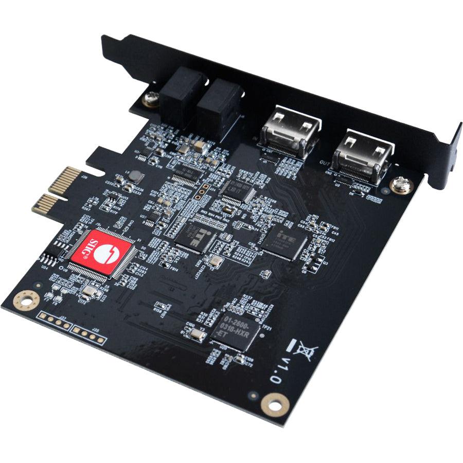 SIIG Live Game HDMI Capture PCIe Card - Professional Streaming & Recording | Tecisoft CE-H25111-S1