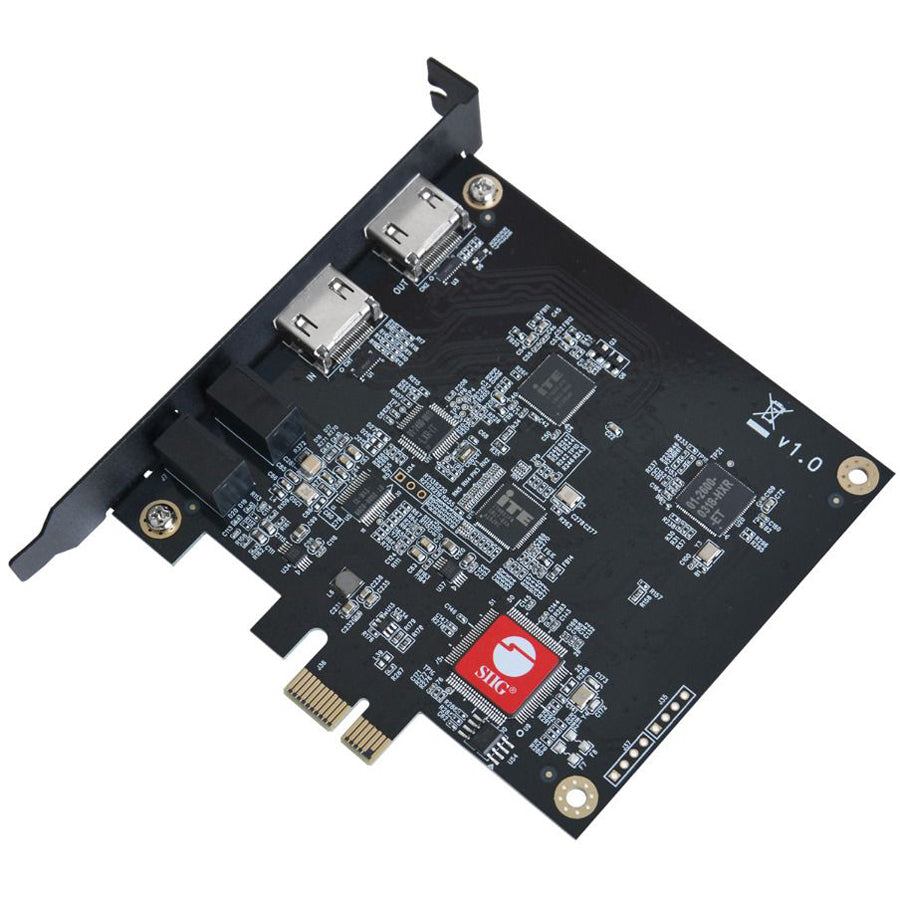SIIG Live Game HDMI Capture PCIe Card - Professional Streaming & Recording | Tecisoft CE-H25111-S1