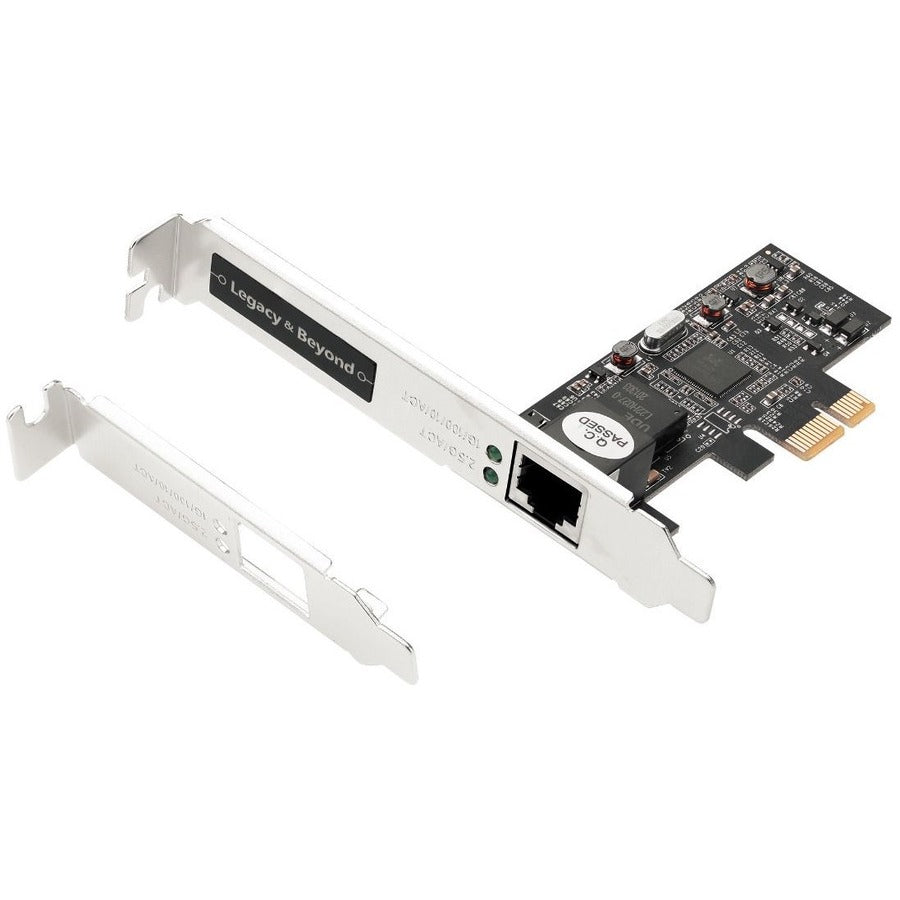 SIIG Single 2.5G 4-Speed Multi Gigabit Ethernet PCIe Card LB-GE0611-S1