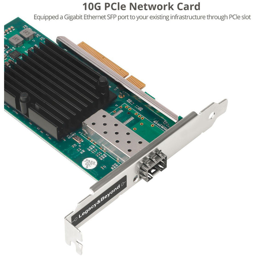 SIIG Single Port 10G SFP+ Ethernet Network PCI Express LB-GE0411-S1